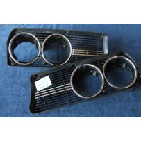 COPPIA MASCHERINE GRIGLIE ANTERIORI PER ALFETTA  1800 PRIMA SERIE