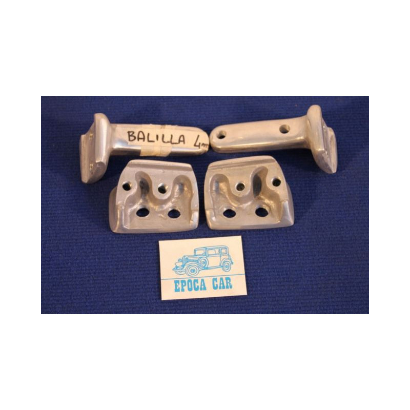 SERIE (4PEZZI) DISTANZIALI ALLUMINIO PARAURTI 4 MARCE