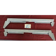 SUPPORT SIDE WINDOWS (PAIR) GIULIETTA SPIDER 1 S. 750 WITHOUT TRIANGULAR GLASS