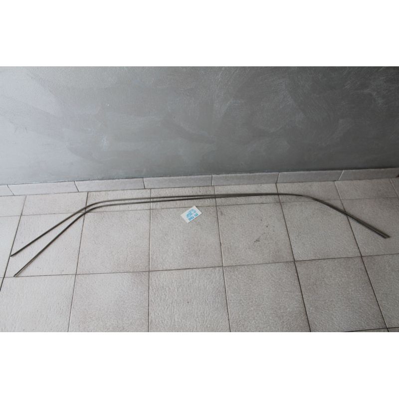 COPPIA GOCCIOLATOIO INOX  FIAT 500 F - L  N.O.S.