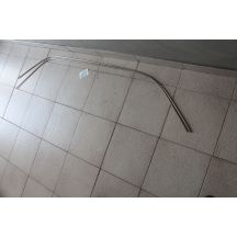 COPPIA GOCCIOLATOIO INOX  FIAT 500 F - L  N.O.S.