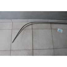 COPPIA GOCCIOLATOIO INOX ACCESSORIO D'EPOCA PER FIAT 850 BERLINA NOS