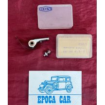 COPPIA CONTATTI PUNTINE PLATINATE CON VITINA FIAT TOPOLINO A B C
