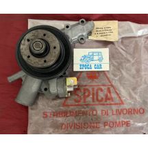 WATER PUMP ALFA  GIULIA - GT - DUETTO 1300 - 1600 -1750 WITH GEAR FOR  ALTERNATOR  NOS PULLEY DIAM. 110 mm 105.26.07.024.00