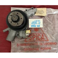 WATER PUMP ALFA  GIULIA - GT - DUETTO 1300 - 1600 -1750 WITH GEAR FOR  ALTERNATOR  NOS PULLEY DIAM. 110 mm 105.26.07.024.00