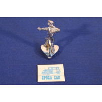 CRESTINA SOPRAMASCHERINA 3 MARCE CON STATUINA "IL BALILLA"