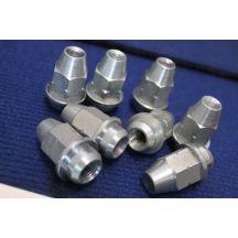 GIULIA 105 GT DUETTO SET 16 PEZZI (8 DX + 8 SX) DADI ZINCATI ORIGINALI NOS