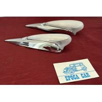 FIAT TOPOLINO 500 C 1 SERIE E GIARDINETTA LEGNO BELVEDERE 1 SERIE LIGHTS OVER FENDERS PAIR ORIGINAL RESTORED