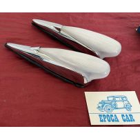 FIAT TOPOLINO 500 C 1 SERIE E GIARDINETTA LEGNO BELVEDERE 1 SERIE LIGHTS OVER FENDERS PAIR ORIGINAL RESTORED WITH GASKET