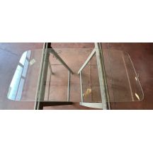 VETRO PARABREZZA FIAT 850 BERLINA E SPECIAL TEMPERATO NUOVO ORIGINALE EPOCA