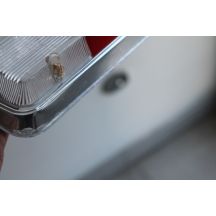 PLASTICHE POSTERIORI GIULIA NUOVA SUPER COPPIA CARELLO  SX USATA  DX  NOS