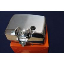 FANALE RETRONEBBIA + RETROMARCIA UNIVERSALE IN PLASTICA CROMATA