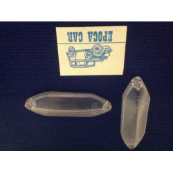 FERRARI 365 2+2 PLASTICHE BIANCHE LATERALI COPPIA BIANCHE