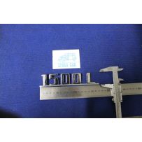 FIAT 1500 L METALLO CROMATO TIPO IN RILIEVO