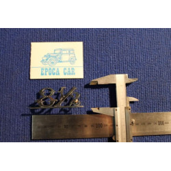 FIAT  850    8 12  METAL CHROME