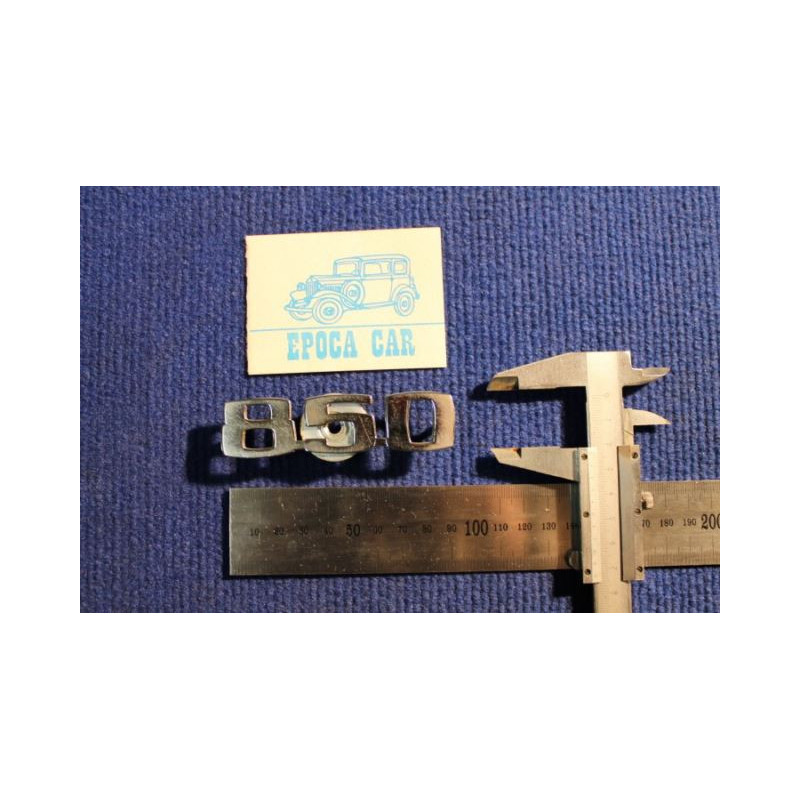 FIAT 850 METAL CHROME LITTLE