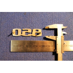 FIAT 850 METAL CHROME LITTLE