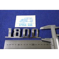 FIAT 1800 METALLO CROMATO SCRITTA PIATTA