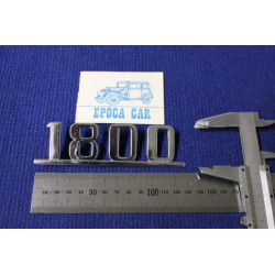 FIAT 1800 METAL CHROME RELIEFS