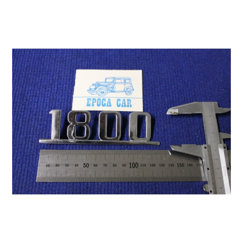 FIAT 1800 METAL CHROME RELIEFS