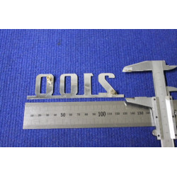 FIAT 2100 METALLO CROMATO TIPO PIATTO