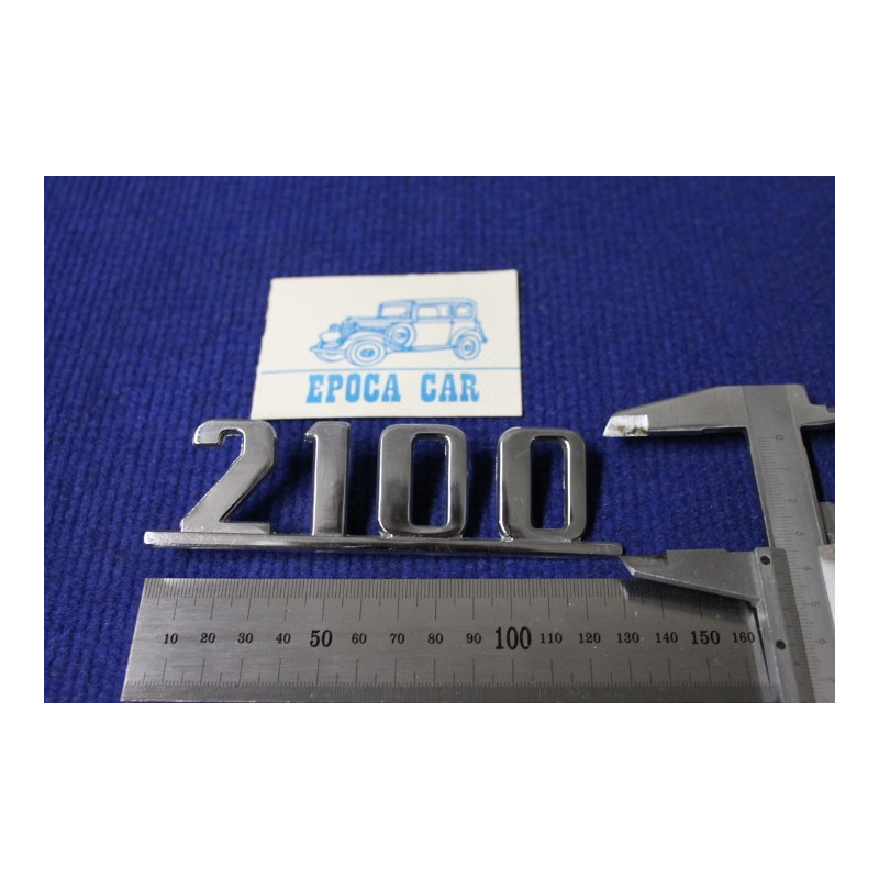 FIAT 2100 METAL CHROME RELIEF