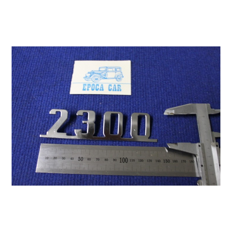 FIAT 2300 METALLO CROMATO TIPO PIATTO