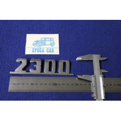 FIAT 2300 METALLO CROMATO IN RILIEVO