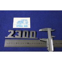 FIAT 2300 METAL CHROME RELIEF