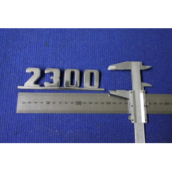 FIAT 2300 METALLO CROMATO IN RILIEVO