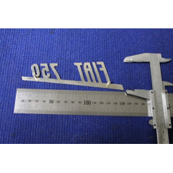 FIAT 750 METALLO CROMATO