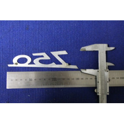 FIAT 750 METALLO CROMATO 7 DRITTO