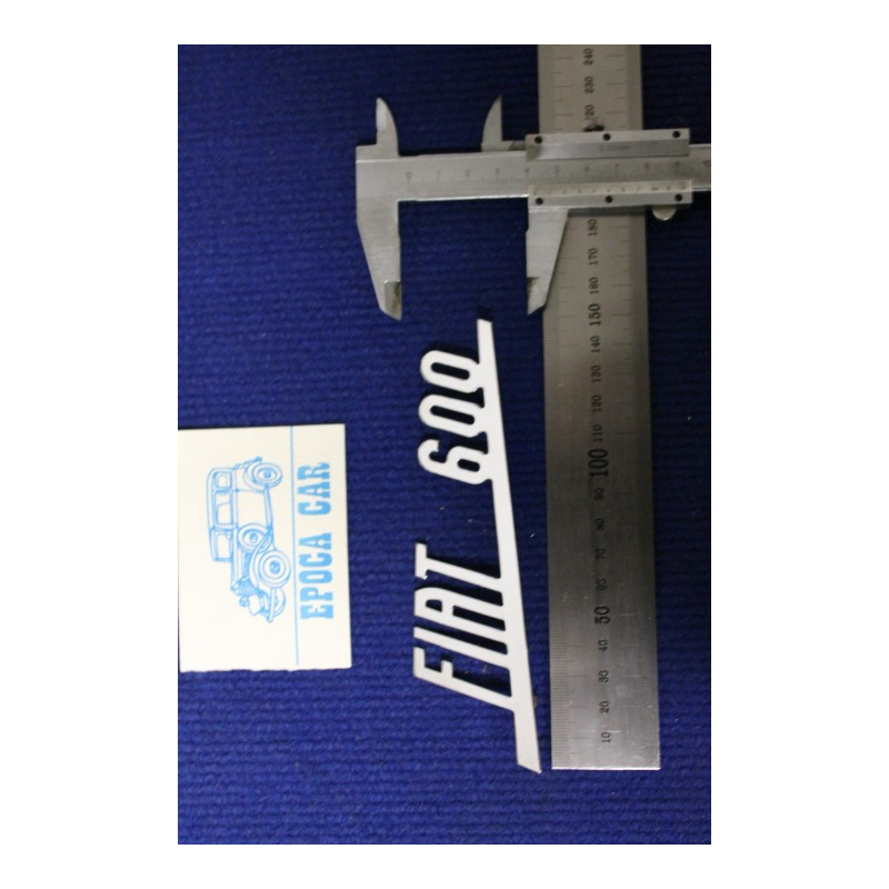 FIAT 600 METALLO CROMATO