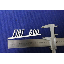 FIAT 600 METAL CHROME