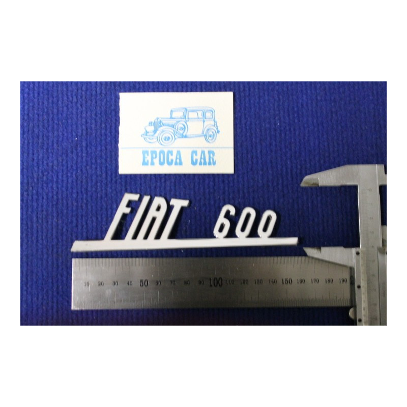 FIAT 600 METAL CHROME