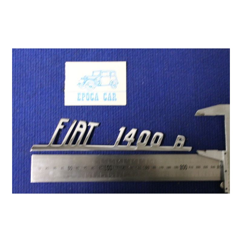 FIAT 1400 B METALLO CROMATO