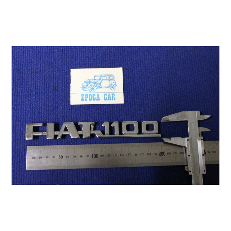 FIAT 1100 METAL CHROME RELIEF