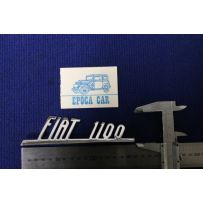FIAT 1100 METALLO CROMATO IN RILIEVO