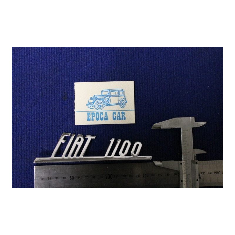 FIAT 1100 METALLO CROMATO IN RILIEVO