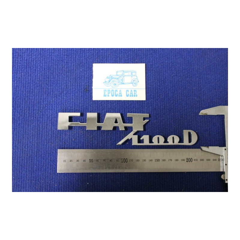 FIAT 1100 D METALLO CROMATO