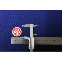 FIAT 750 ALLUMINIUM BADGE