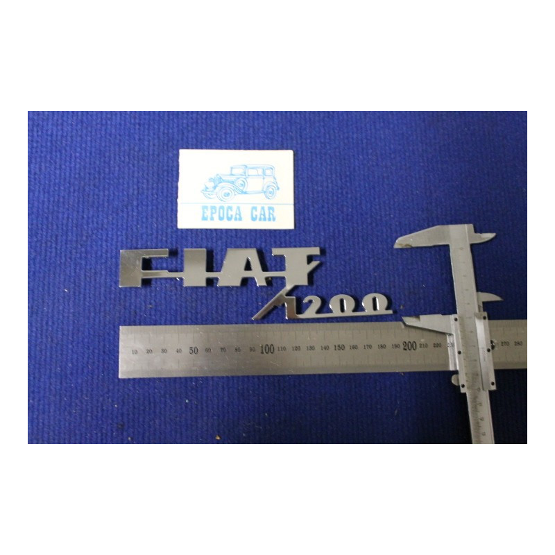 FIAT 1200 METALLO CROMATO