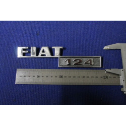 FIAT 124 METALLO CROMATO