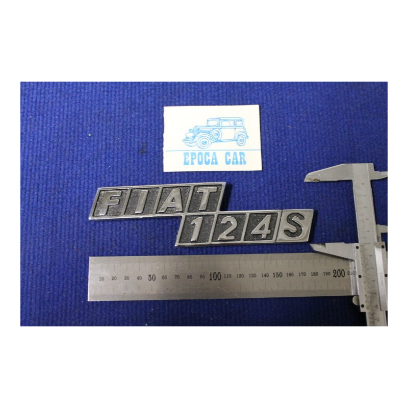 FIAT 124 S METAL CHROME