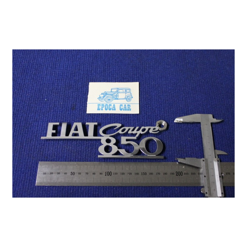 FIAT 850 COUPE' METALLO CROMATO