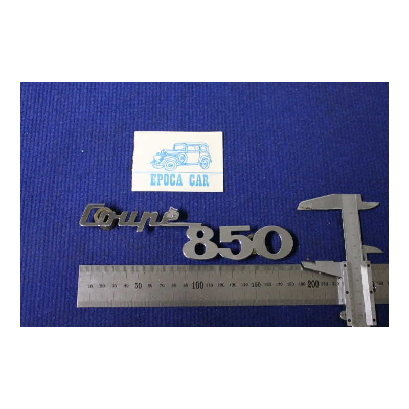 FIAT 850 COUPE' METALLO CROMATO