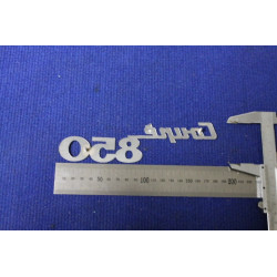 FIAT 850 COUPE' METALLO CROMATO