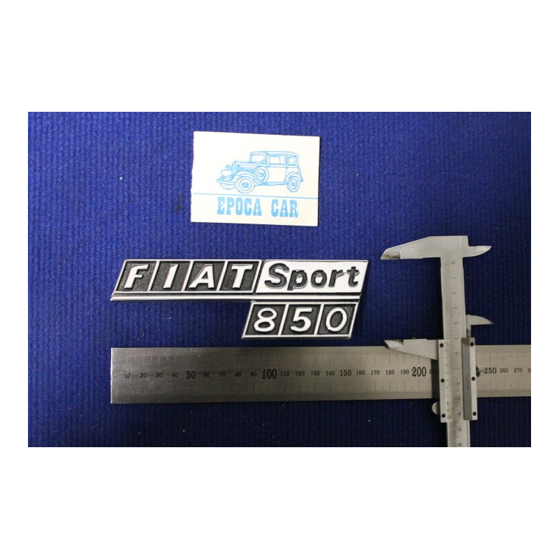 FIAT 850 SPORT METALLO CROMATO