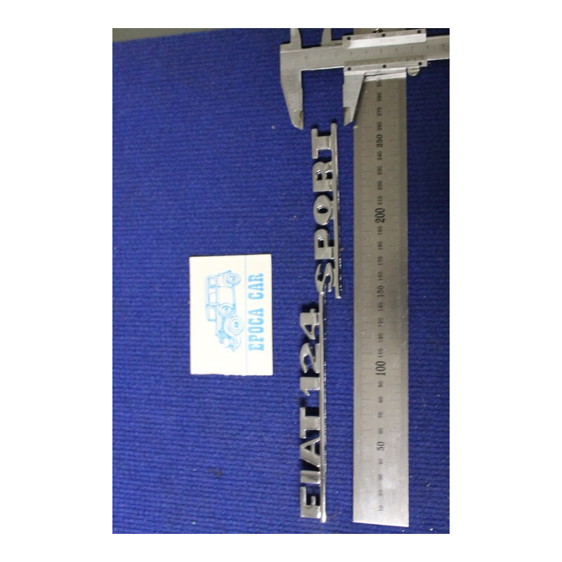 FIAT 124 SPORT   METALLO CROMATO