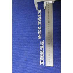 FIAT 124 SPORT   METALLO CROMATO